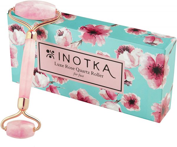 Inotka - Luxe Rose Quartz Roller
